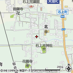 奈良県天理市石上町245周辺の地図