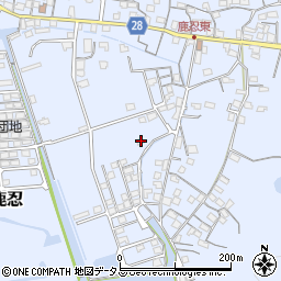 岡山県瀬戸内市牛窓町鹿忍783-158周辺の地図