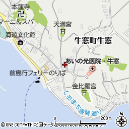 岡山県瀬戸内市牛窓町牛窓3090周辺の地図