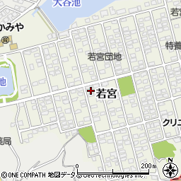 岡山県都窪郡早島町若宮20-2周辺の地図