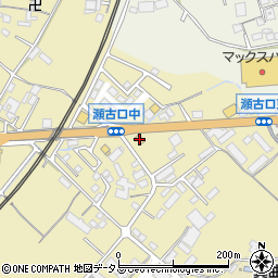三重県名張市瀬古口617周辺の地図