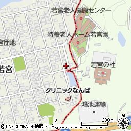 岡山県都窪郡早島町若宮3544-4周辺の地図