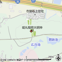 奈良県天理市石上町976周辺の地図
