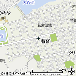 岡山県都窪郡早島町若宮20-1周辺の地図