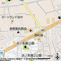 イエローハット倉敷インター店周辺の地図