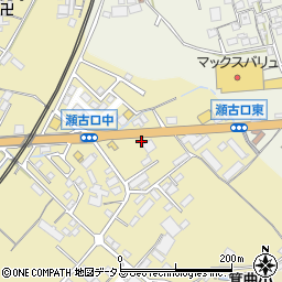 三重県名張市瀬古口623周辺の地図