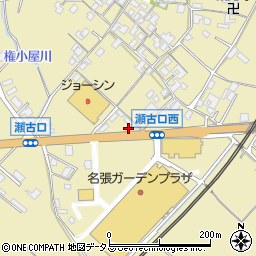 三重県名張市瀬古口338周辺の地図