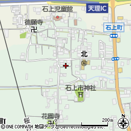 奈良県天理市石上町242周辺の地図