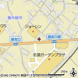 三重県名張市瀬古口341周辺の地図
