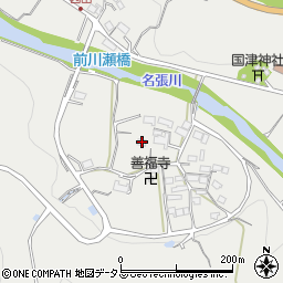 三重県名張市上比奈知2021周辺の地図