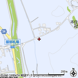 岡山県倉敷市真備町服部1779周辺の地図