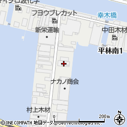 木津運送周辺の地図