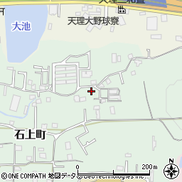 奈良県天理市石上町488周辺の地図