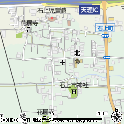 奈良県天理市石上町240周辺の地図