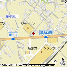三重県名張市瀬古口340周辺の地図