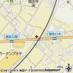 三重県名張市瀬古口503周辺の地図