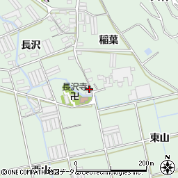 愛知県田原市長沢町長沢6周辺の地図