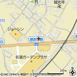 三重県名張市瀬古口329周辺の地図