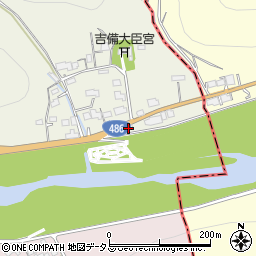 岡山県小田郡矢掛町東三成505周辺の地図