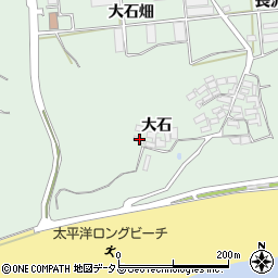 愛知県田原市赤羽根町大石42周辺の地図