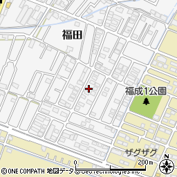 ウェルコーポ福田周辺の地図
