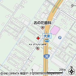 おかやま信用金庫藤田支店周辺の地図