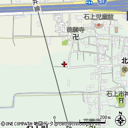 奈良県天理市石上町189-1周辺の地図
