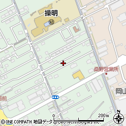 岡山県岡山市中区藤崎709-18周辺の地図