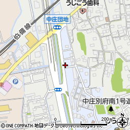 花かまくら 中庄店周辺の地図