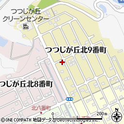 三重県名張市つつじが丘北９番町131-1周辺の地図