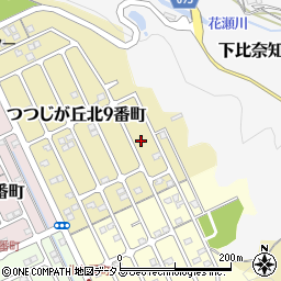 三重県名張市つつじが丘北９番町41周辺の地図