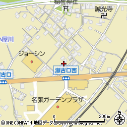 三重県名張市瀬古口330周辺の地図