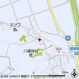 岡山県倉敷市真備町服部720周辺の地図