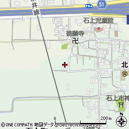 奈良県天理市石上町189-5周辺の地図