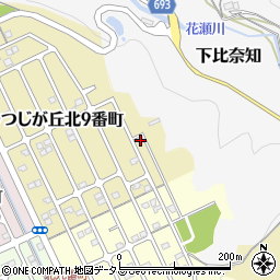 三重県名張市つつじが丘北９番町7周辺の地図