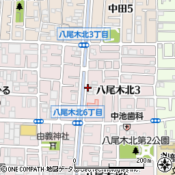 ○吉村駐車場周辺の地図