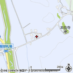 岡山県倉敷市真備町服部1699周辺の地図