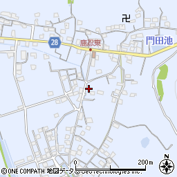 岡山県瀬戸内市牛窓町鹿忍730-1周辺の地図