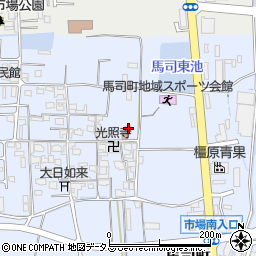 杵築神社周辺の地図