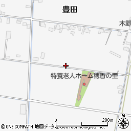 岡山県岡山市東区豊田周辺の地図