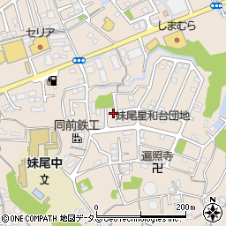 妹尾和田公園周辺の地図