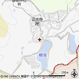 奈良県生駒郡平群町椹原376周辺の地図