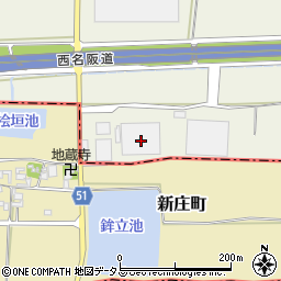 北橋運送店奈良営業所周辺の地図
