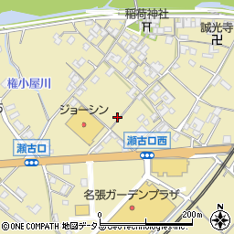 三重県名張市瀬古口235周辺の地図