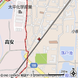 津谷商事株式会社　奈良支店周辺の地図
