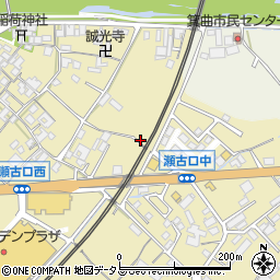 三重県名張市瀬古口410周辺の地図