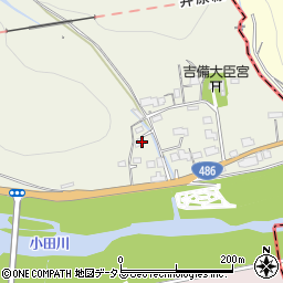 岡山県小田郡矢掛町東三成581周辺の地図