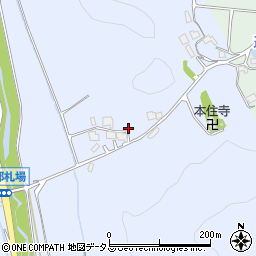 岡山県倉敷市真備町服部1701周辺の地図