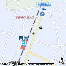 安芸高田市営向原駅第２駐車場周辺の地図