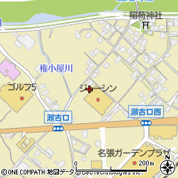 三重県名張市瀬古口230周辺の地図